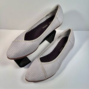 Toms gray Flats Perforated Slip-On Loafers